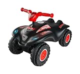 BIG Bobby Car Quad Racing (schwarz-rot) - Kinder-Rutschauto ab 3 Jahre mit...