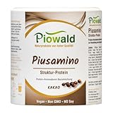 PIUSAMINO® KAKAO - 250g Pulver - Strukturprotein mit veganem...