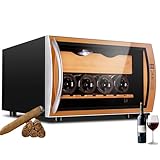 Elektrischer Zigarrenschrank (25 l), intelligenter Humidor mit konstanter...
