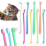 Tyqour 8 Stück Kleine Hund Zahnbürste Klein Weiche Hundezahnbürste für...