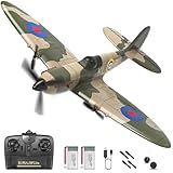 HAWK'S WORK 3-Kanal RC-Flugzeug Spitfire Fighter, Ferngesteuerter Warbird,...
