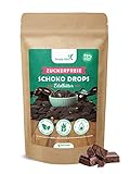 Simply Keto Lower Carb* Schokodrops Zuckerfrei (200g) - Edelbitter Schoko...