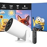 VNEIMQN Mini Projektor 4K HD 720P Tragbarer Beamer Heimkino Videoprojektor...