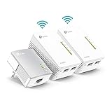 TP-Link WLAN Powerline Adapter Triple Set TL-WPA4220T KIT(600Mbit/s, WLAN...