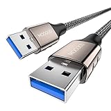 MOGOOD USB 3.0 Kabel (1M), Super Speed Kabel A Stecker auf A Stecker,...