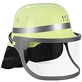 Trendario Feuerwehrhelm Für Kinder und Erwachsene, verstellbar mit...