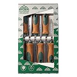 Stemmeisensatz Korkheft, 6-teiliges Set (6,10,13,16,20,26mm) Stemmeisen mit...