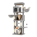Feandrea Kratzbaum, 175 cm hoch, XL, mehrstöckiger Katzenbaum mit 2...