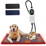Angelpet Haustier Heizkissen XL 60x90cm – Heizdecke für Hunde & Katzen,...