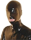 MFMYEE Bondage-Latex-Maske, BDSM-Maske, Fetisch-Kopfhaube, Latex, Cosplay,...