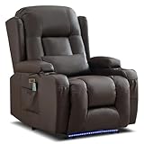 TCGBKAF Fernsehsessel Elektrisch Verstellbar TV Sessel Relaxsessel mit...