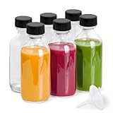 DIDITIME 6er Shot Flaschen Zum Befüllen, 60ml Mini Glasflaschen mit...