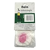 NOLA 3X Glühstrümpfe für Campinglampen - Leuchtmittel für Lampe, Mantel...