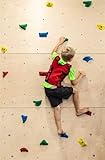 Create for you® - Kletterwand Kinderzimmer + 5 Klettersteine - Kletterwand...