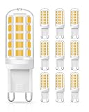 G9 LED-Glühbirnen, 40W Halogen-Glühbirnen Äquivalent LED G9...