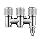 NEIQIUWING 1-in 3-Out Wasserumleitungsventil für Partner-Toilette,...