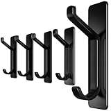 Menz Haken selbstklebend, 5er Set, Klebehaken extra stark aus Edelstahl,...
