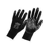 alca® Arbeitshandschuhe Nitril schwarz Gr. I (9) schwarz
