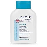 numis med Duschgel ph 5.5 - Hautberuhigendes Shower Gel für sehr...