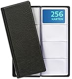 Praknu Visitenkarten Aufbewahrung für 256 Karten - Platzsparende...