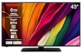 TELEFUNKEN D43U551X1CWI 43 Zoll Fernseher/Smart TV (4K Ultra HD, HDR Dolby...