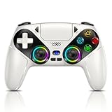 RGB Wireless Controller für PS5, Kompatibel mit PS5 Pro/Slim/PCs,...