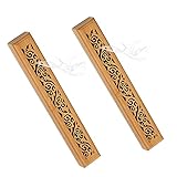 Eabdice 2 Stücke Holz Räucherstäbchenhalter, Weihrauchhalter, Bambus...