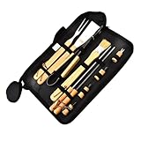 Luxshiny 1Satz Grillwerkzeug Set Teilig mit Tragetasche Hochwertiges...