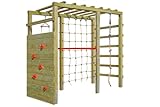 Gartenpirat Kinder Klettergerüst Premium – Aus massivem Holz – Großes...
