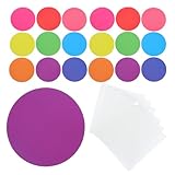 SHINEOFI 108 Stück runde Papierkreise zum Ausschneiden – runde...