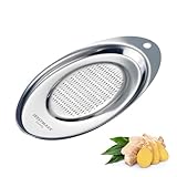 Westmark Ingwer-/Gewürzreibe, oval, 14,2 x 0,7 x 0,9 cm, Rostfreier...