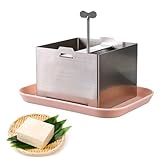 Kamanan Tofupresse, Edelstahl Tofu Presse Tofu Maker Kit mit Tropfschale...