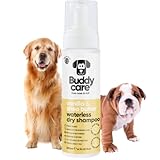 Buddycare Trockenshampoo für Hunde (200 ml) | Vanille & Sheabutter –...
