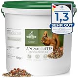 wildtier liebe TESTURTEIL SEHR GUT 01/24 Eichhörnchenfutter 5kg für...