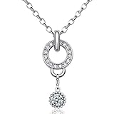 Morella Damen Charms Halskette Edelstahl 70 cm mit Charms Anhänger Amulett...