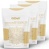 GiDeli knoblauchpulver 3x 1kg knoblauch gemahlen, zum Würzen von Fleisch,...