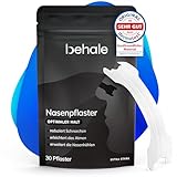 Behale - 30x Nasenpflaster Schnarchen - Dermatologisch getestet I Nose...