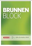 Brunnen Briefblock / Schreibblock / Der Brunnen Block (A5, blanko, 50...