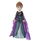 Hasbro Disney Frozen Queen Anna Kleine Puppe mit abnehmbarem Umhang,...