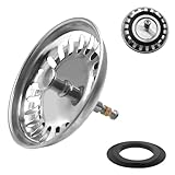 Ø 79 mm Siebkörbchen Spüle, Spülbecken Siebkörbchen Edelstahl für...