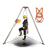 Robustes Absturzsicherungs-Set, Teleskopstativ für engen Raum und...