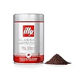 illy Kaffee, Gemahlener Espresso Classico, klassische Röstung - 1 Dose zu...