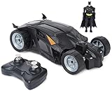 DC Comics - Batman Batmobile mit Fernsteuerung und Batman Figur (10cm) (2,4...