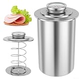 Yuanpgky Edelstahl Schinkenkocher Schinken Sandwich Fleischpresse Maker...