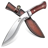 Moontay Outdoor Survival Messer VG10 Stahl, Jagdmesser Feststehende Klinge...