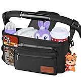 Guiseapue Universal Kinderwagenorganizer: Getränkehalter/Becherhalter für...