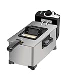 Cecotec Cleanfry Elektrische Fritteuse, 3 l, Full Inox, 2.000 W, Edelstahl,...