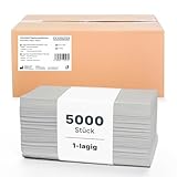 5.000 Papierhandtücher, ARNOMED Handtücher aus Papier in ZZ-Falz,...