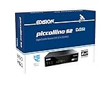 EDISION PICCOLLINO S2 Full HD Satelliten Receiver FTA, (DVB-S2 | ARD & ZDF...