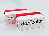 Denicotea Filter Kurz 2 x 50 Stück Zigaretten-Spitzen Pfeife Zigarette...